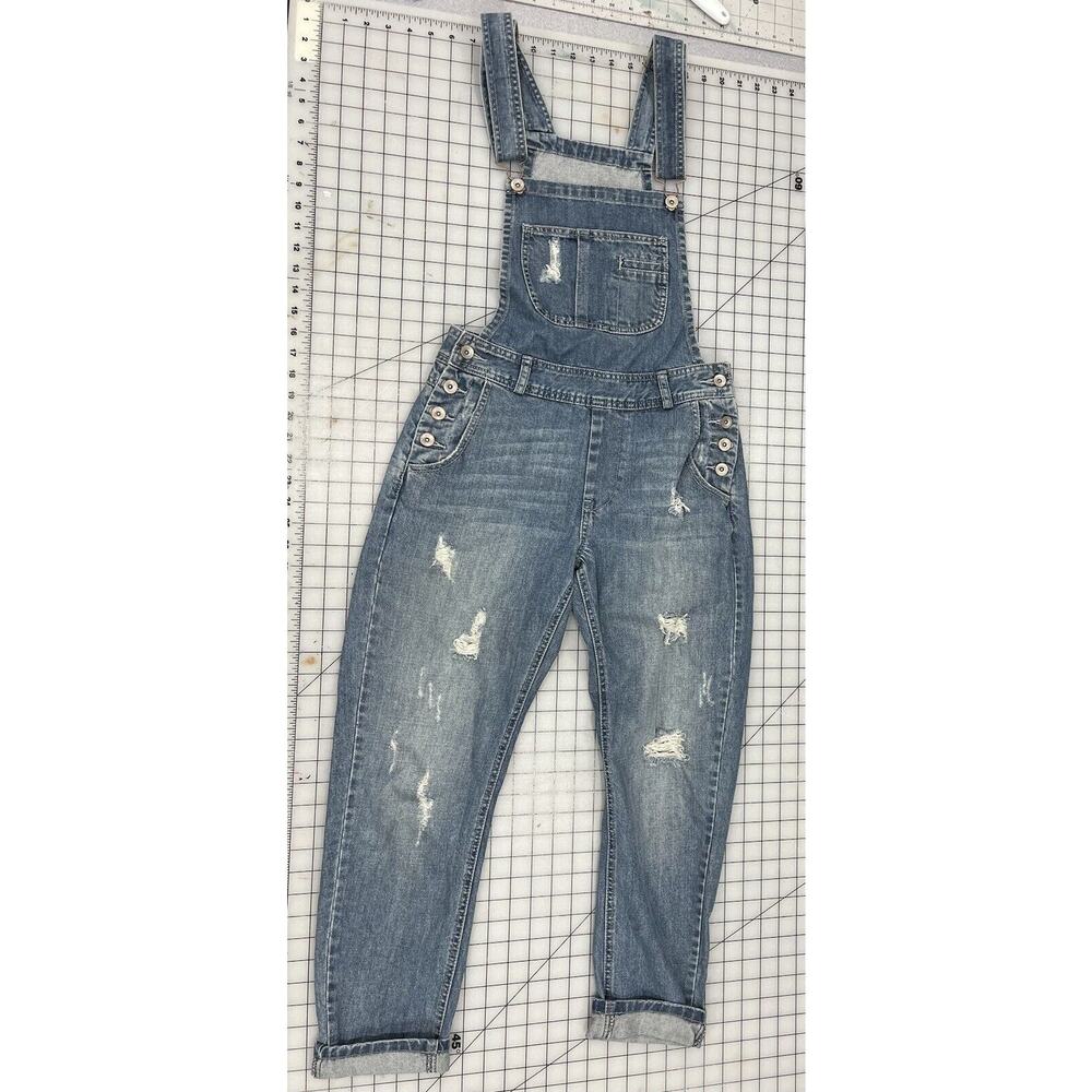 ASOS Denim Overalls 2 Jean Ripped Pockets I9